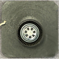 Gereviseerde Rucon/Orcon MPV-10W motorplaat-upgrade met energiezuinige motor. (420m3)