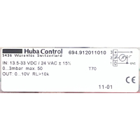 Goede gebruikte Huba Control, ZMV drukregelaar voor MX20-10 dakventilator.
