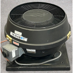 Goede gebruikte Stork VDA250/6D dakventilator met werkschakelaar. (1869m3)