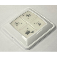 Nieuwe Itho DemandFlow RFT bediening. Wit/Creme. 536-0146