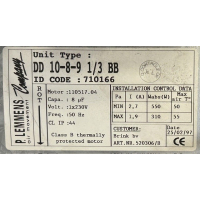 Goede gebruikte Brink B26 VRX ventilator. DD 10-8-9 1/3 SB 6PO