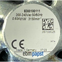 Gereviseerde ruilmotor Zehnder ComfoAir WTW unit. 8300100111 400502005