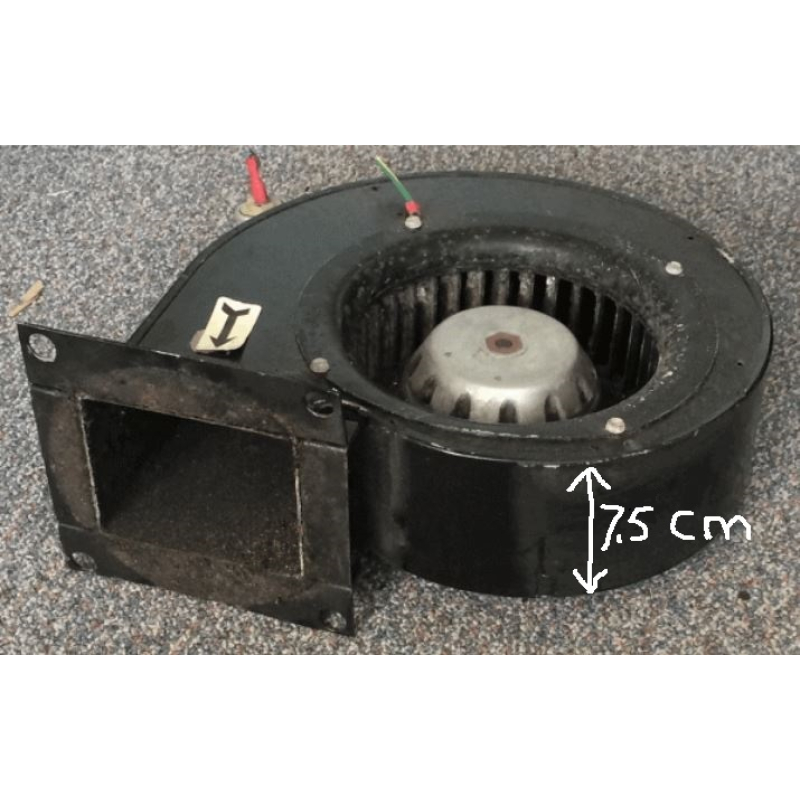 Gereviseerde Brink B8 slakkenhuisventilator (smal)