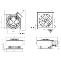 Nieuwe Itho CAS 3.1 S dakventilator (1625m3). 03-00409