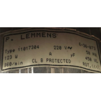 Goede gebruikte Lemmens DDL 250-160 1/2 BB 4PO slakkenhuisventilator.