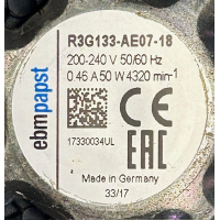 Gereviseerde ruilmotor Orcon HRC-225-15BR. R3G133-AE07-18