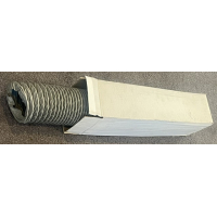 Plastic fexibele buis 10,2 x 600 cm
