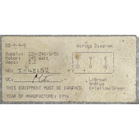 Goede gebruikte Imova DD-9-9-9 slakkenhuisventilator.