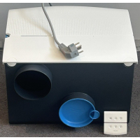 Nieuwe Orcon MVS15-RHP ventilatiebox met vochtsensor en afstandsbediening. (520m3)