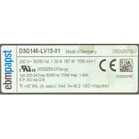 Gereviseerde systeemventilator Brink SWB HR of Elan. 531267