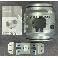 Nieuwe S&P JetLine Ecowatt 250 kanaalventilator (1279m3)