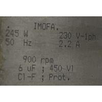 Goede gebruikte Imova DD-9-9-9 slakkenhuisventilator.