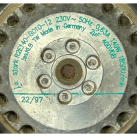 Gereviseerde ventilator voor een Stork WTW 11/24P WTW unit. R2E140-B010-12