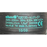 Goede gebruikte rookgasventilator Brink Furore B20. 531131. G2E120-ML07-07