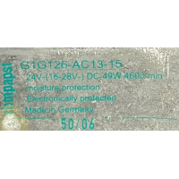 Goede gebruikte rookgasventilator Brink B-10 HRD. 531264. G1G126-AC13-15