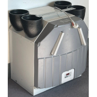 Gereviseerde Stork WHR91 WTW unit met Bypass. (250m3)