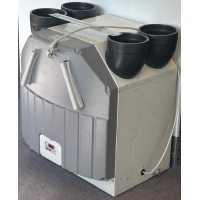 Gereviseerde Stork WHR91 WTW unit met Bypass. (250m3)