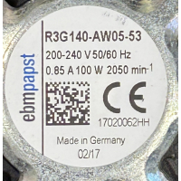 Gereviseerde ruilmotor voor Nibe Savent warmtepomp. R3G140-AW05-53