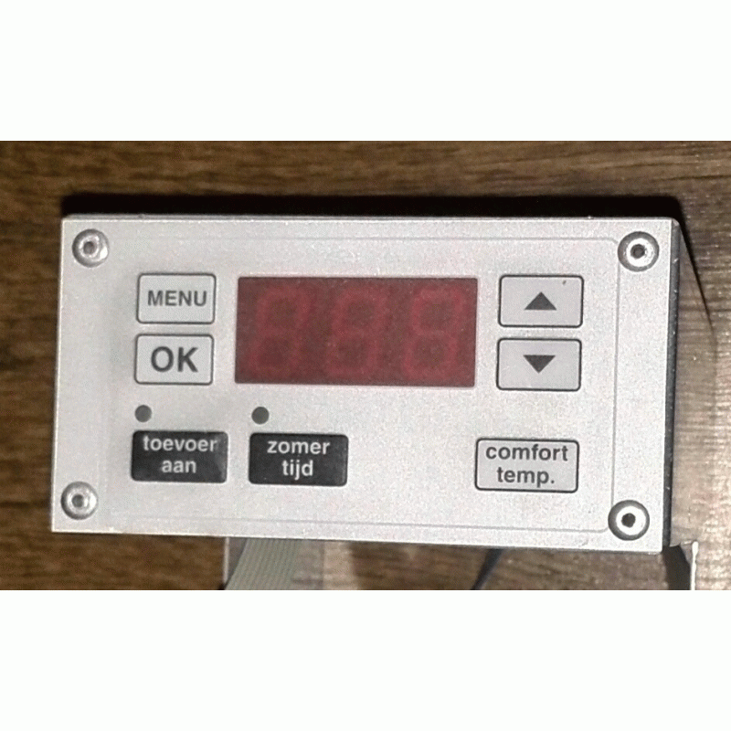 Goede gebruikte display print voor Stork en Zehnder WHR WTW unit. 400300034 400300020