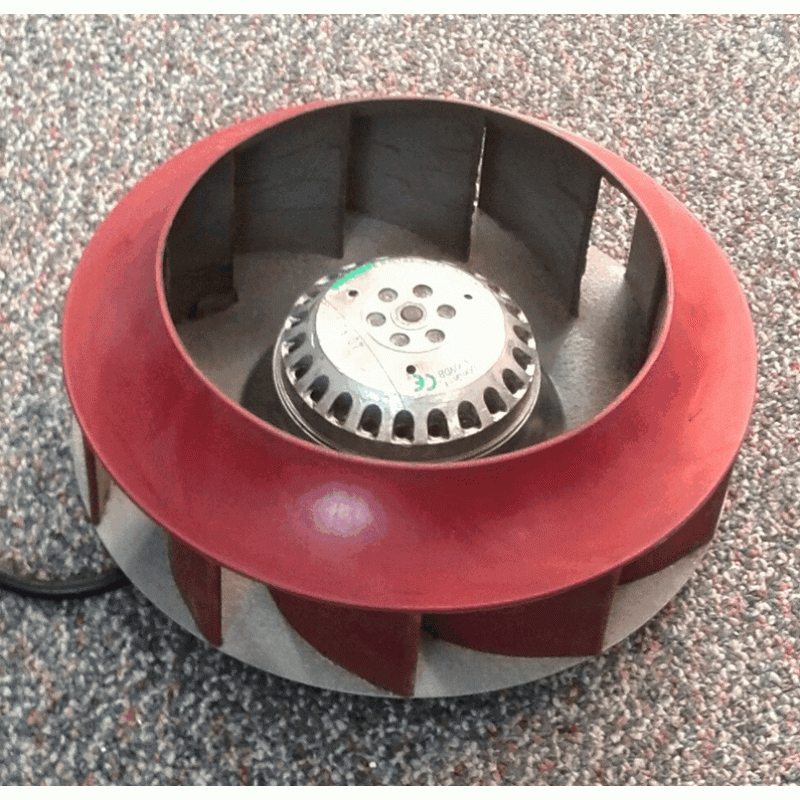 Gereviseerde ruilmotor voor Stork RPM / KPM / VPM dakventilator. R2E185-AC55-09