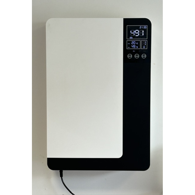***AKTIE*** compacte WTW unit met CO2 en afstandbediening. ERVQ-B150 (150m3)