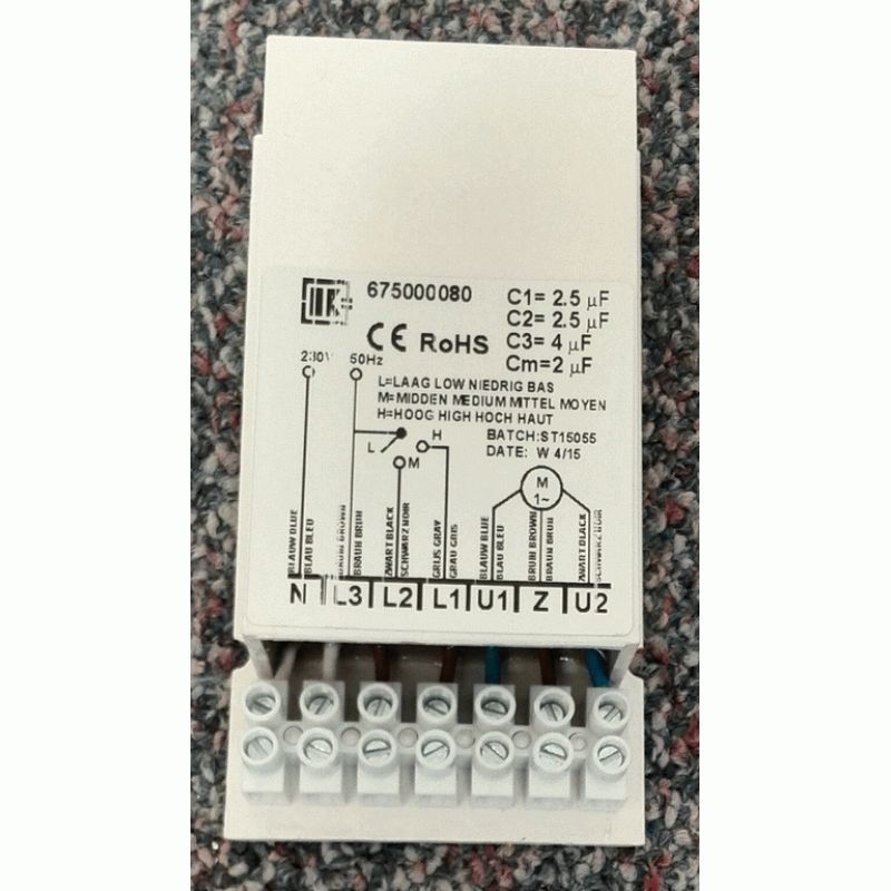 Goede gebruikte condensatorblok Stork VPM RPM KPM dakventilator. 675000080