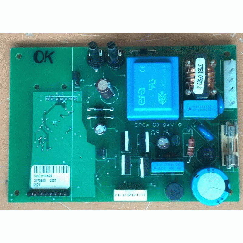 Goede gebruikte besturingsprint voor Itho Ecofan 2. 545-5100