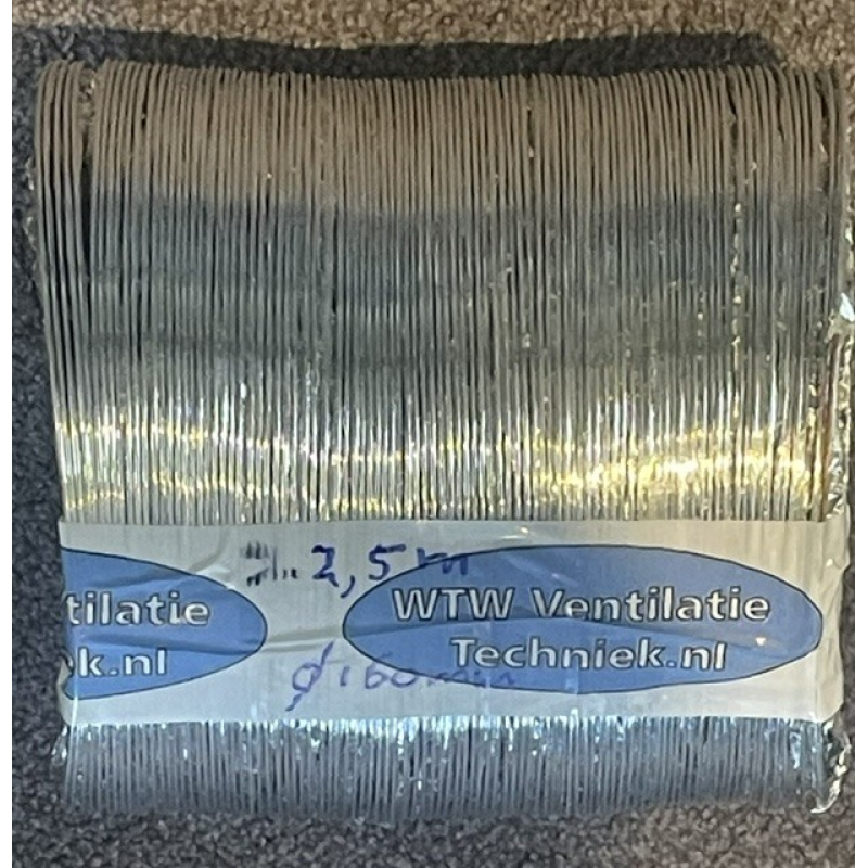 Aluminium flexibele buis 16 x 250 cm