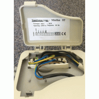 Gereviseerde ruilmotorplaat voor S&P Minifan ST ventilatiebox.