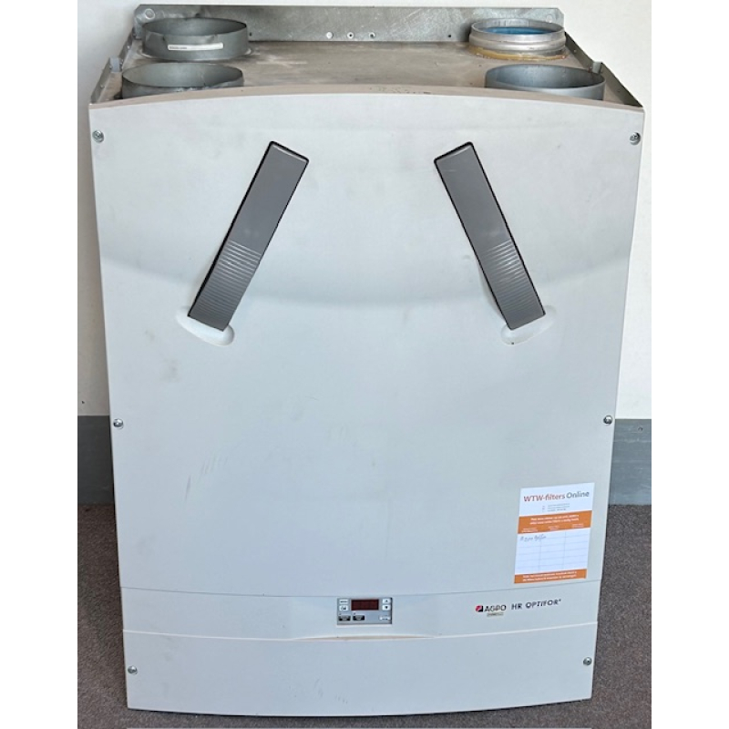 Gereviseerde StorkAir HR-Optifor WTW unit met Bypass. (225m3)