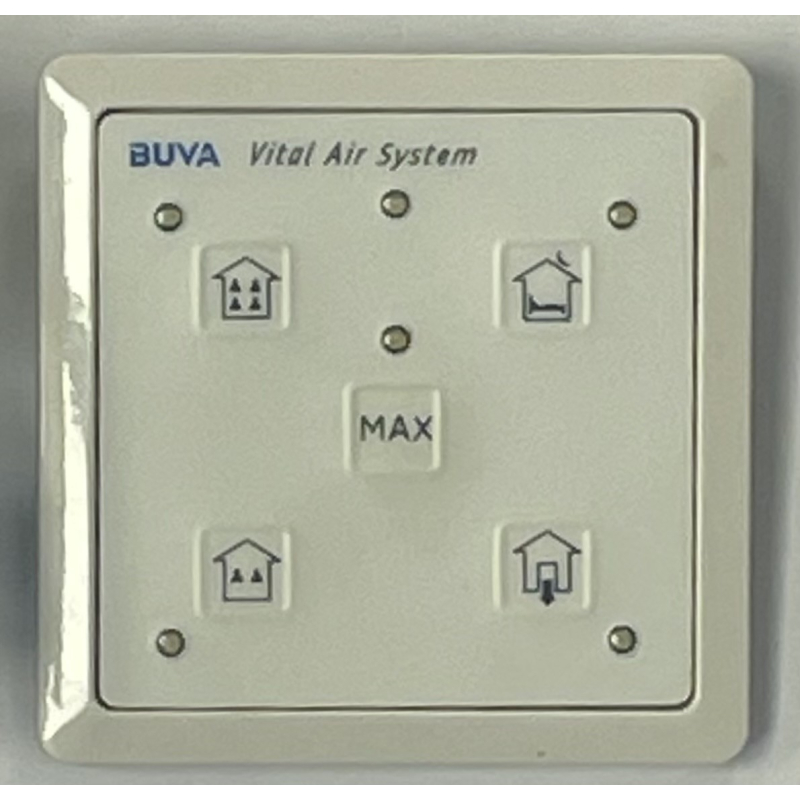 Nieuwe Buva inbouw Hoofdbediening draadloos 230V