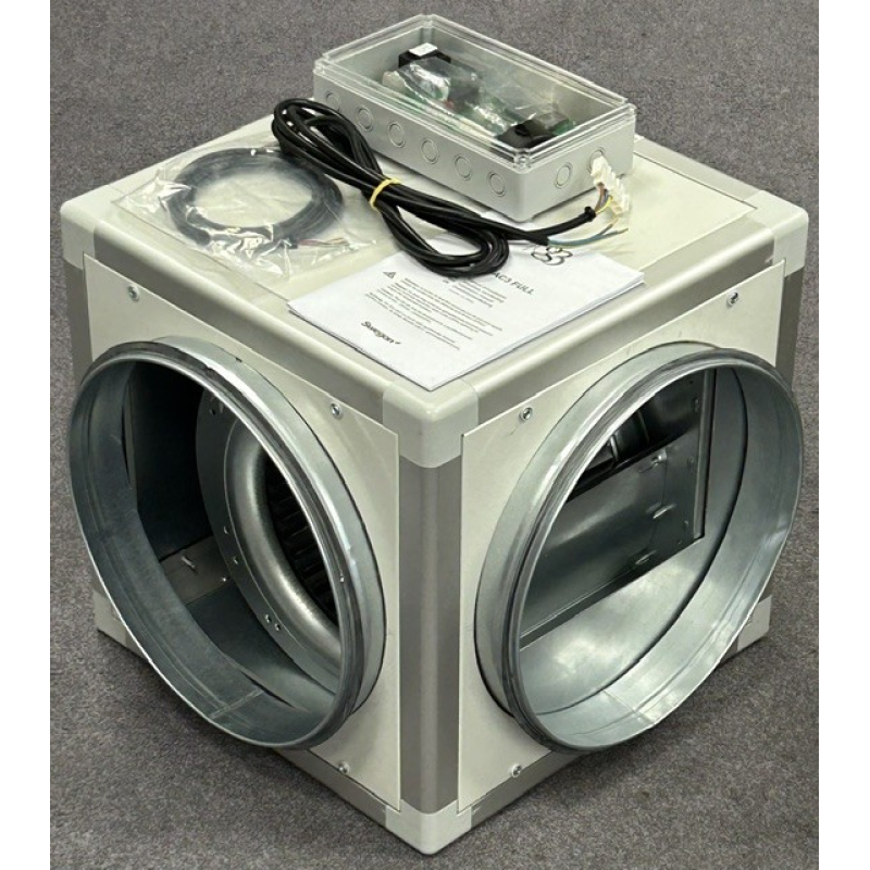 Nieuwe Zehnder CVF 400/2000+CB boxventilator. (2000m3)