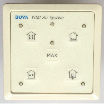 Goede gebruikte Buva inbouw RF hoofdbediening 230V