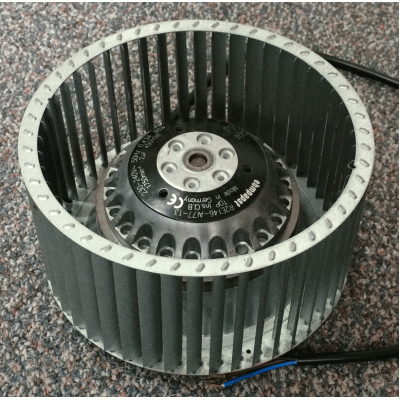 Gereviseerde EBM Papst R2E146-AW07-05 ventilator. Gereviseerde EBM Papst R2E146-AW07-05 ventilator.