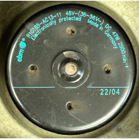 Gereviseerde ventilator voor Stork AWB WTW unit. R1G185-AC13-11