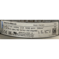 Gereviseerde ruilmotor voor Orcon WTU2000. R3G310-RR05-H3