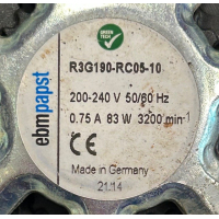 Gereviseerde ruilmotor voor een Comair HRUC E2 WTW unit. R3G190-RC05-10