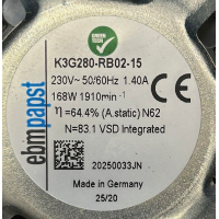 Gereviseerde ruilmotor Brink Elan 25. K3G280-RB02-15