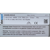 Gereviseerde ruilmotor voor Brink Elan 25 luchtverwarming. 530903