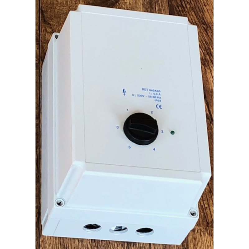 Nieuwe Orcon RET-4,0 toerenregelaar (6 standen. 4A)