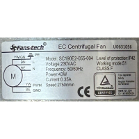 Gereviseerde ruilmotor voor Atlantic Explorer warmtepomp boiler. SC190E2-055-004