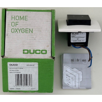 Nieuwe DUCO CO2 ruimtesensor RF/230VAC. 00004204