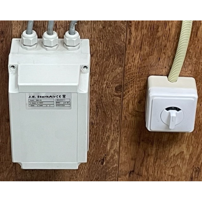 Goede gebruikte Stork TBE 22 toerenregelaar (4-standen. 2,2A)