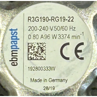 Gereviseerde ruilmotor Brink Renovent Excellent 400. R3G190-RC19-22