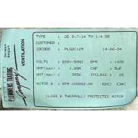 Goede gebruikte Lemmens DD 9-7-14 TH 1/2 BB slakkenhuisventilator.