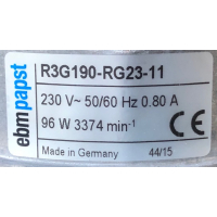 Gereviseerde ventilator Brink Renovent Excellent 400. R3G190-RG23-11