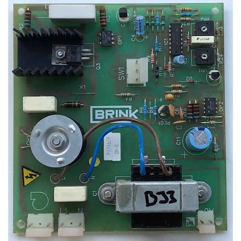 Goede gebruikte Brink voedingprint B33.