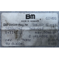 Goede gebruikte gasblok voor Brink B33 VRX luchtverwarming.