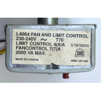 Goede gebruikte Honeywell Fan Limit Control voor Brink B17-M luchtverwarming. L4064