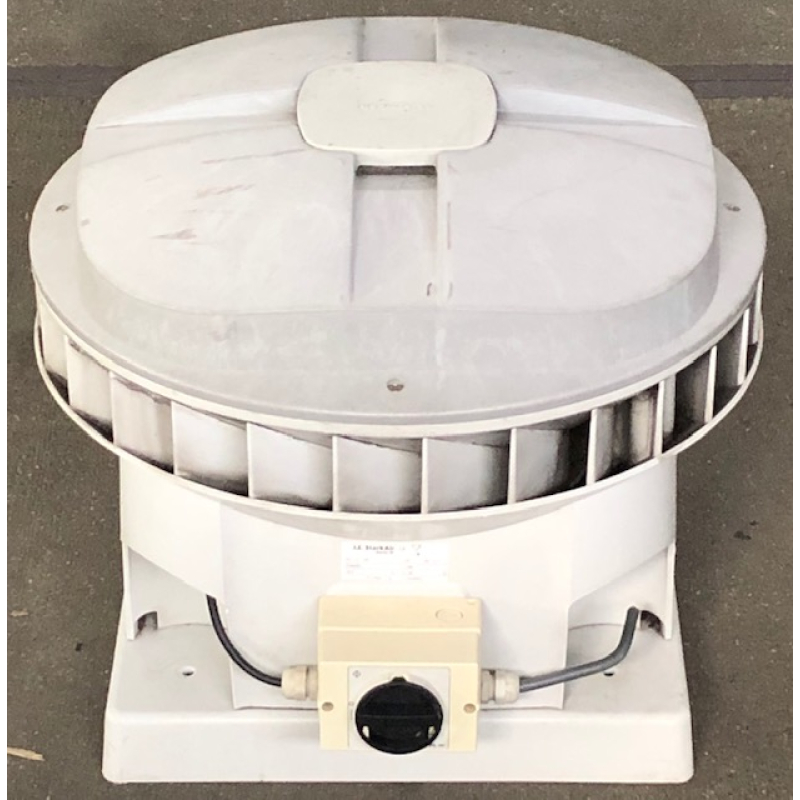 Goede gebruikte Stork MX110 dakventilator met werkschakelaar. (2005m3)